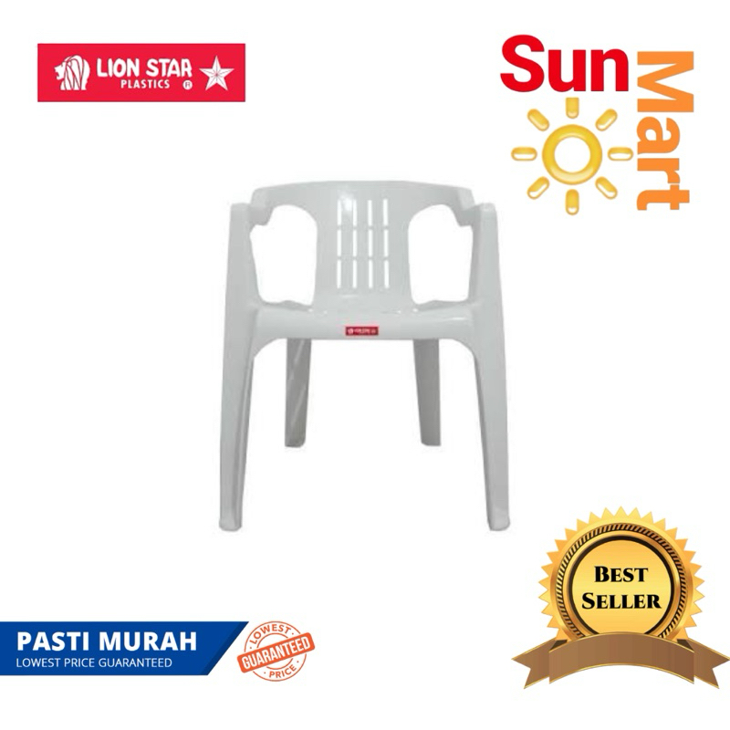 Lion Star EC-6 Impala Chair Kursi Plastik Kursi Santai Kursi Makan