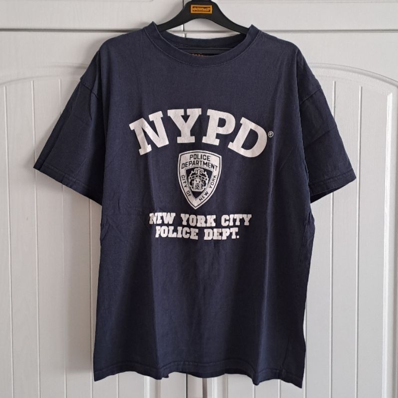 Kaos Tshirt NYPD Official, Koleksian, Preloved
