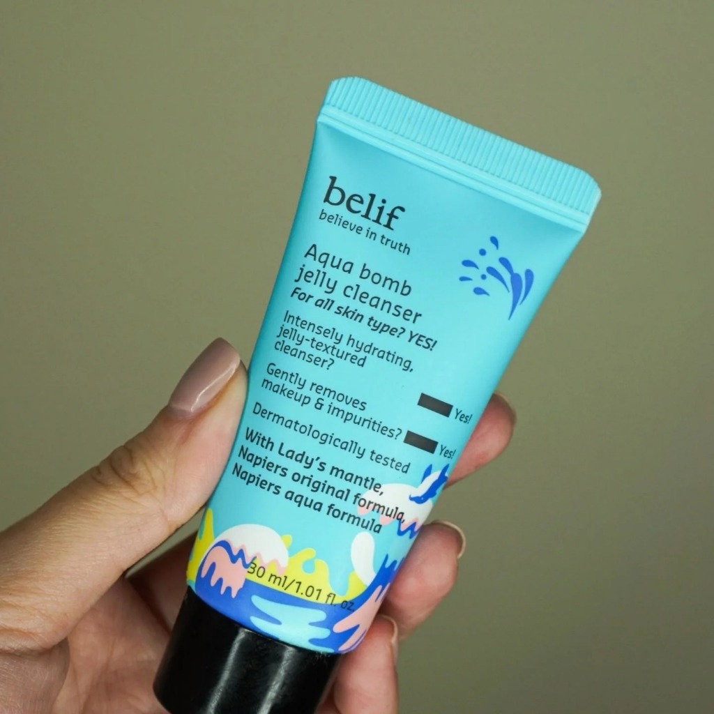 Belif Aqua Bomb Hydrating Jelly Cleanser 30ml