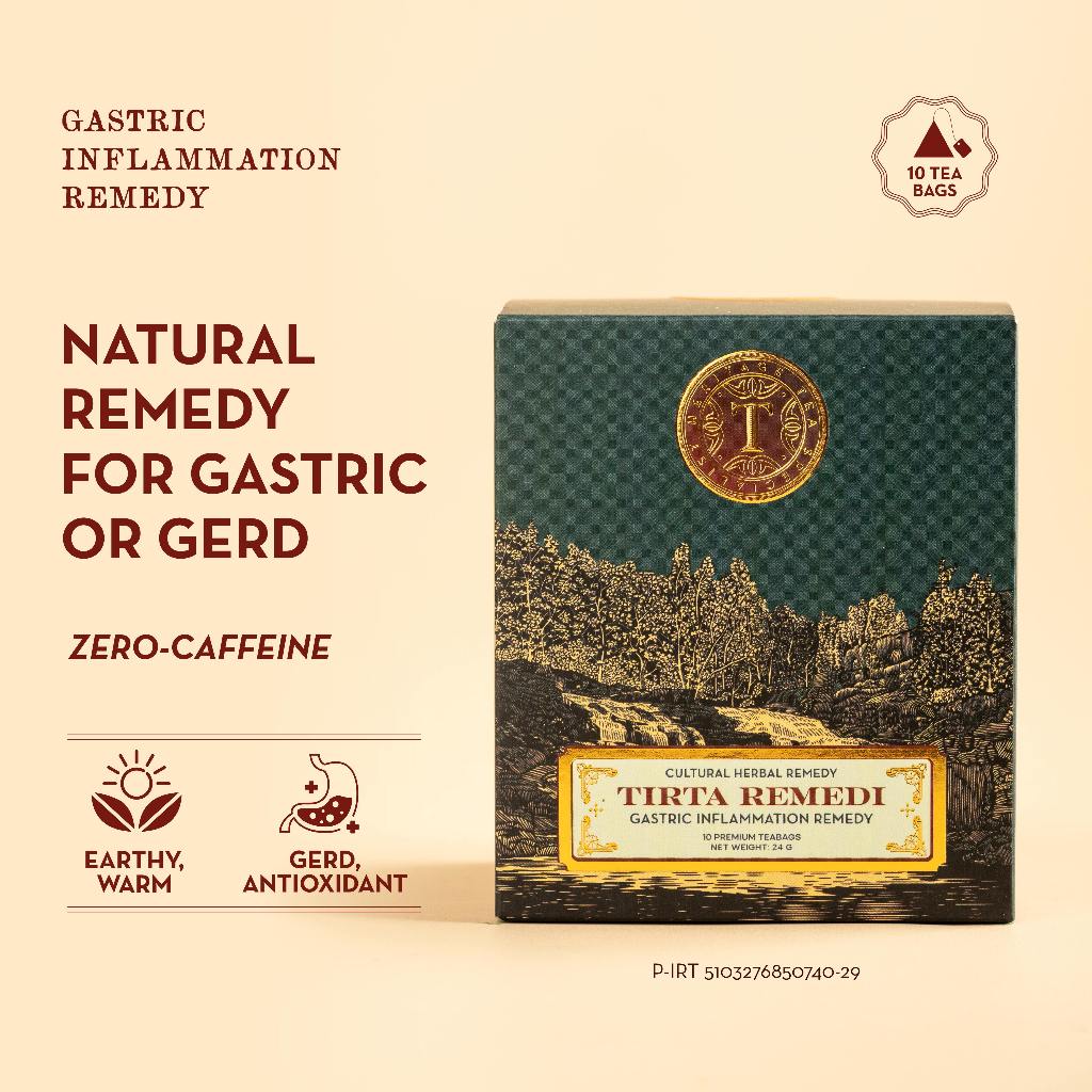 

Tanagaia Natural Gastric Remedy - Cultural Herbal Tea - Tirta Remedi