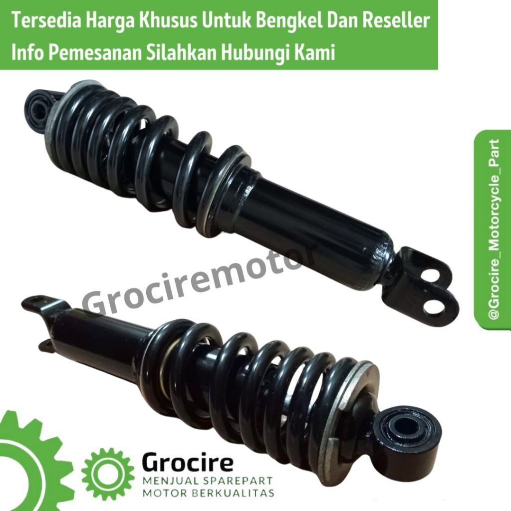 KUALITAS GENUINE ORI TEBAL shock vixion shock belakang vixion old new MONOSHOCK VIXION HITAM