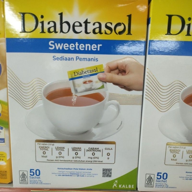 

Diabetasol Sweetener 50sachet