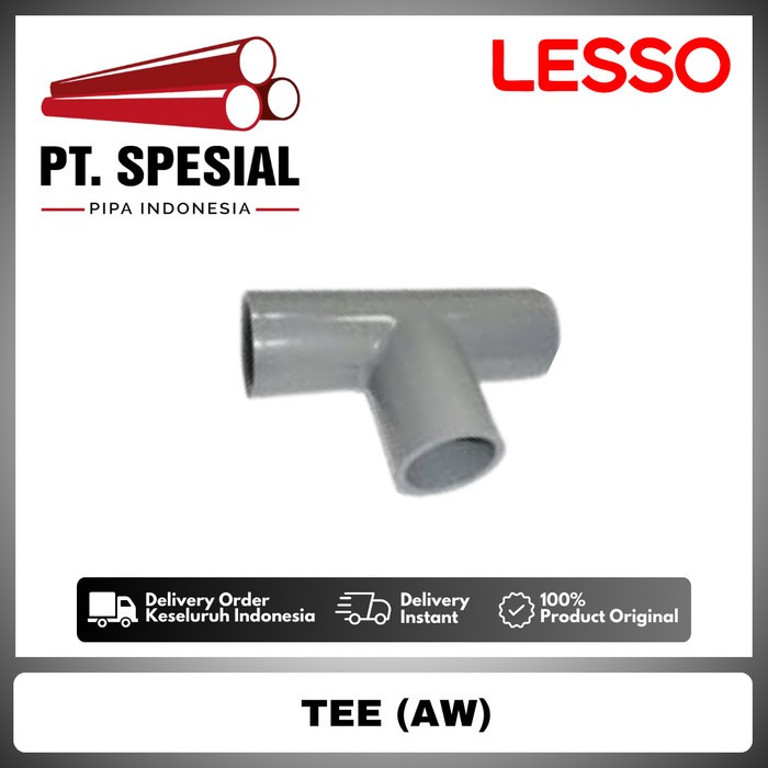 Tee AW PVC Lesso / Tee AW / Tee AW Lesso / Tee PVC AW 2 Lesso -12