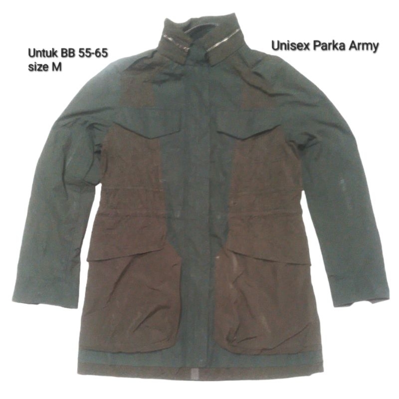 Parka Army Vintage gratis Rompi Army