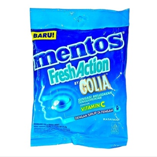 

Permen Golia mentos fresh action lemon 1 PACK Rasa