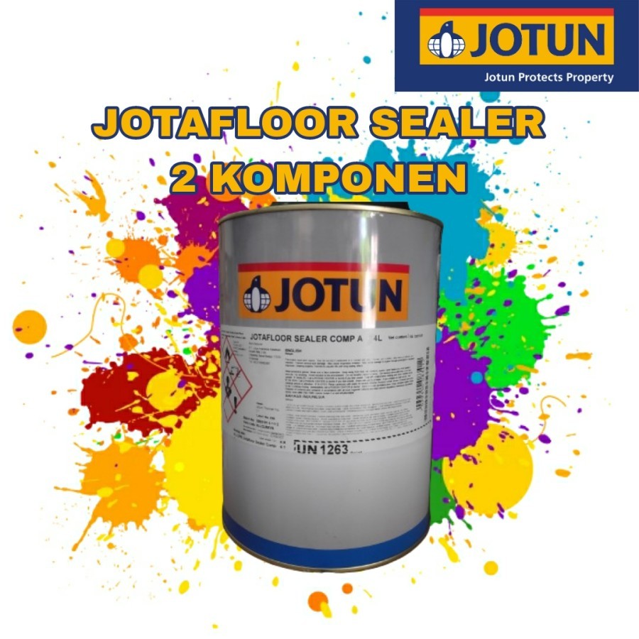 CAT LANTAI JOTUN JOTAFLOOR PU TC  2 KOMPONEN 5L / CAT JOTUN JOTAFLOOR PU TC 5 LITER CAT INDUSTRI