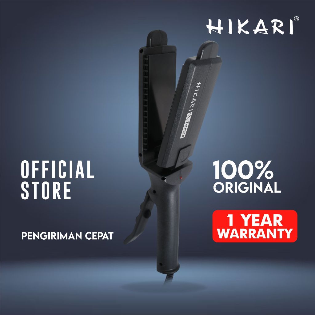 Hikari X-Series  X1003 Catok Pelurus Rambut Catok Buaya Salon Plat Super lebar