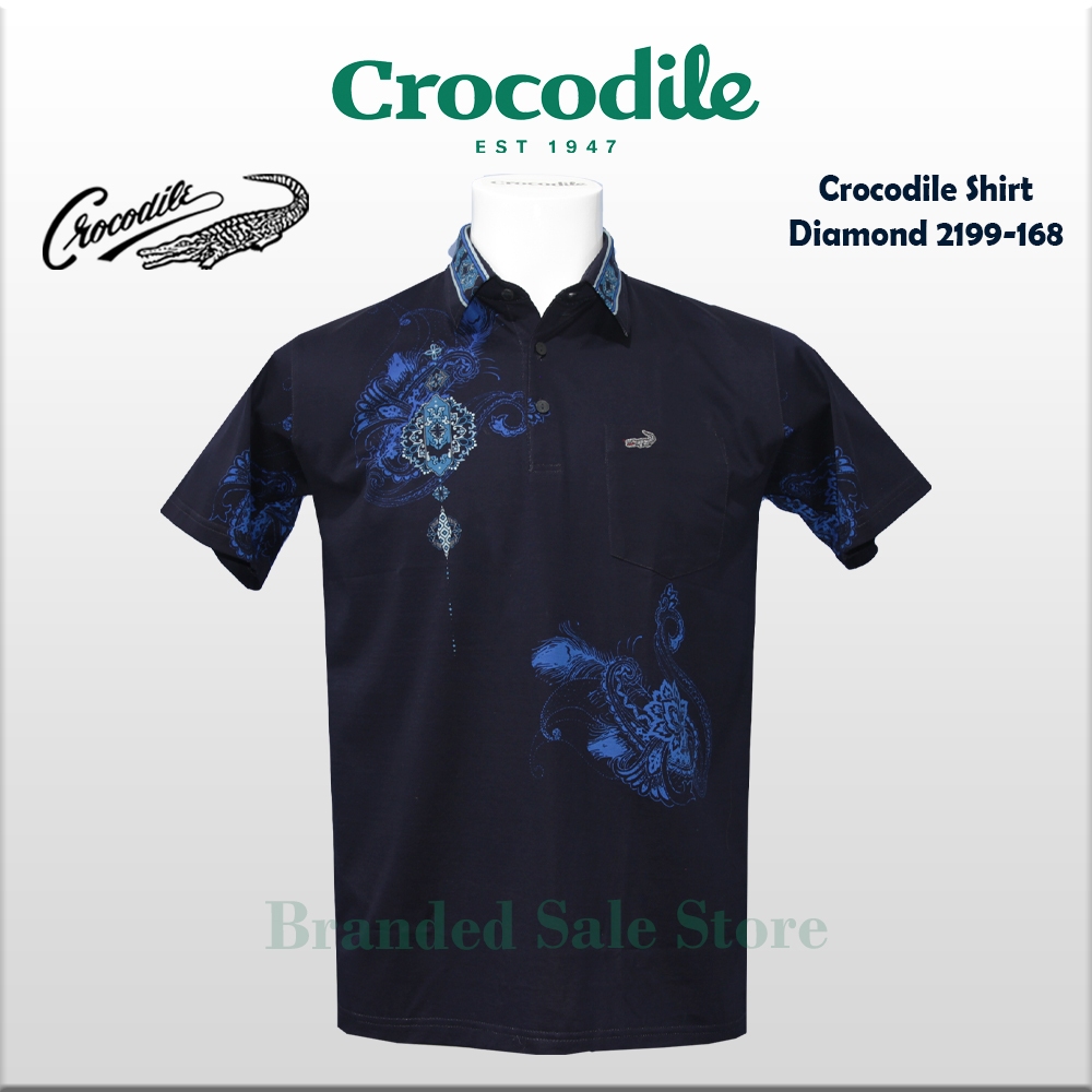 Polo Shirt Kaos Kerah Kemeja CROCODILE Diamond, 2199-168-02