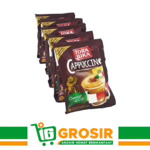 

Kopi Tora Bika Cappuccino Renceng isi 10pcs