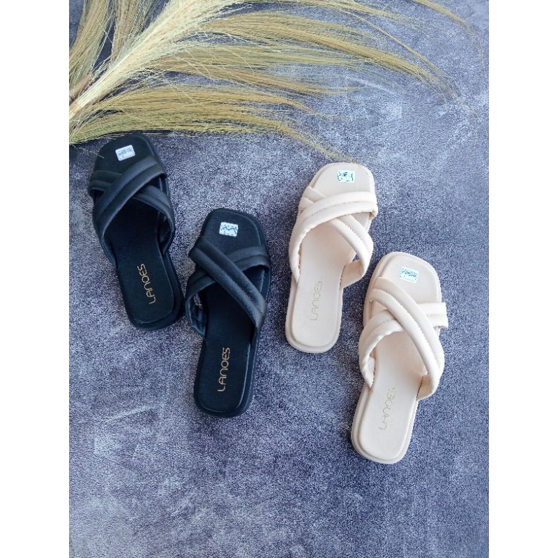 Sandal Karet Ban Silang Wanita Kekinian