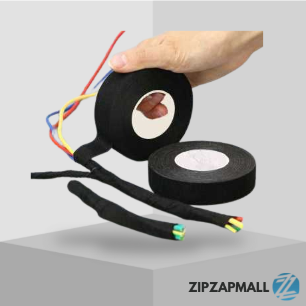 Lakban Kain Adhesive Cloth Tape Heat Resistant 15M / Lakban Solasi Solatip Isolasi Kain Perekat Penu