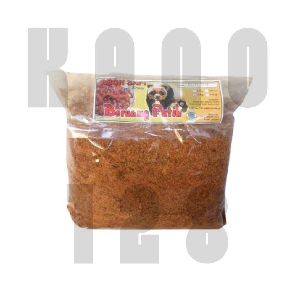 

ABON SAPI BERUANG PUTIH KEMASAN 1 KG