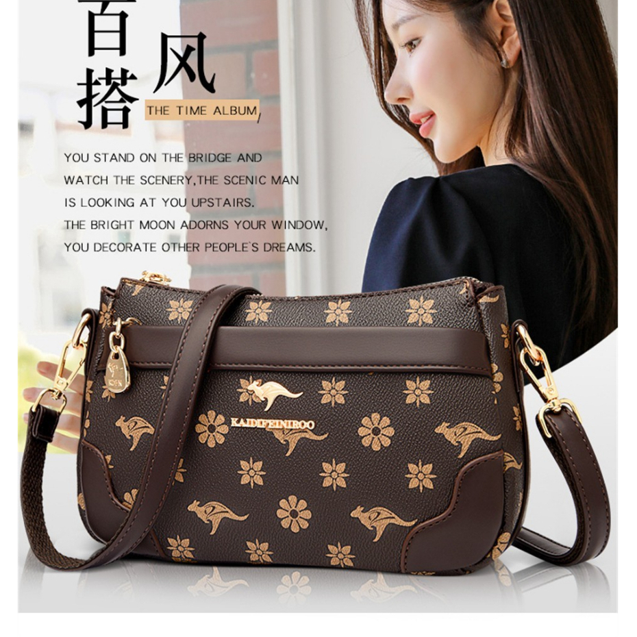 Tas Selempang Wanita Tas Remaja Korea Tas Selempang Motif Kekinian