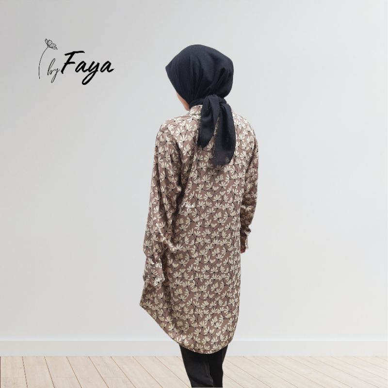 Tunik Wanita Coklat Muda/Susu