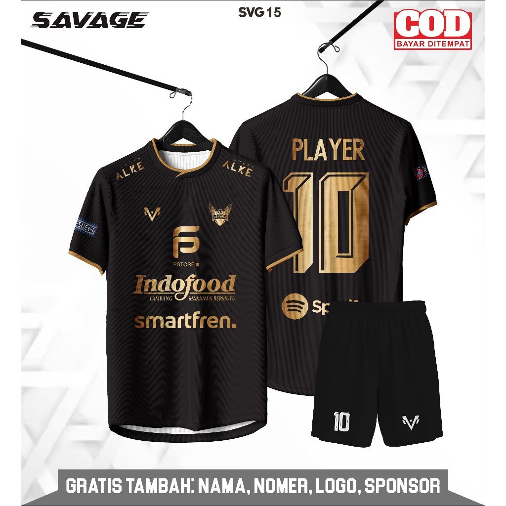 JERSEY FUTSAL CUSTOM FULL PRINTING SATUAN ORIGINAL 100% GANTI NAMA DAN NOMOR PUNGGUNG