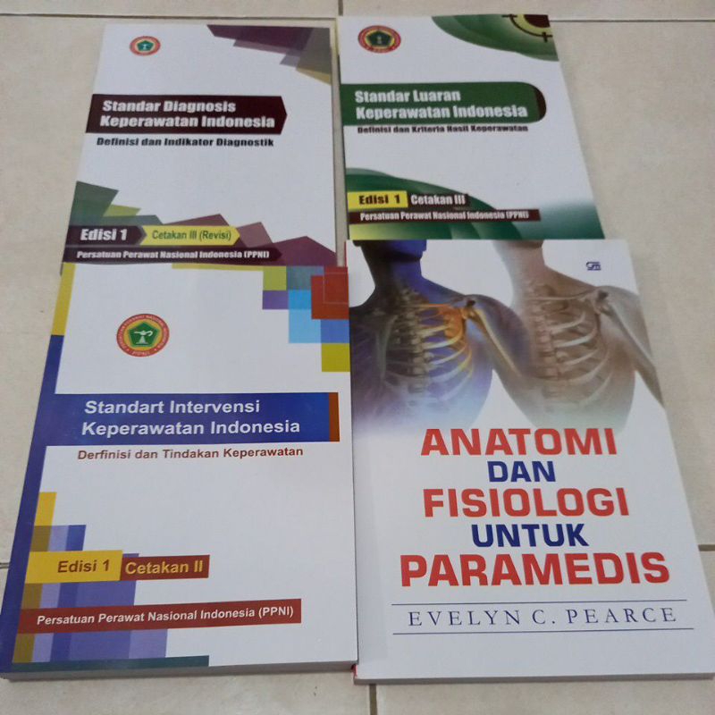 PAKET  4 BUKU : SDKI.SIKI,SLKI DAN ANATOMI