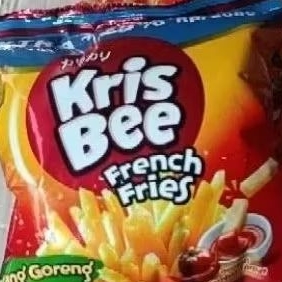 Kris Bee French Fries ciki kentang saos isi 10pcs x 9gr