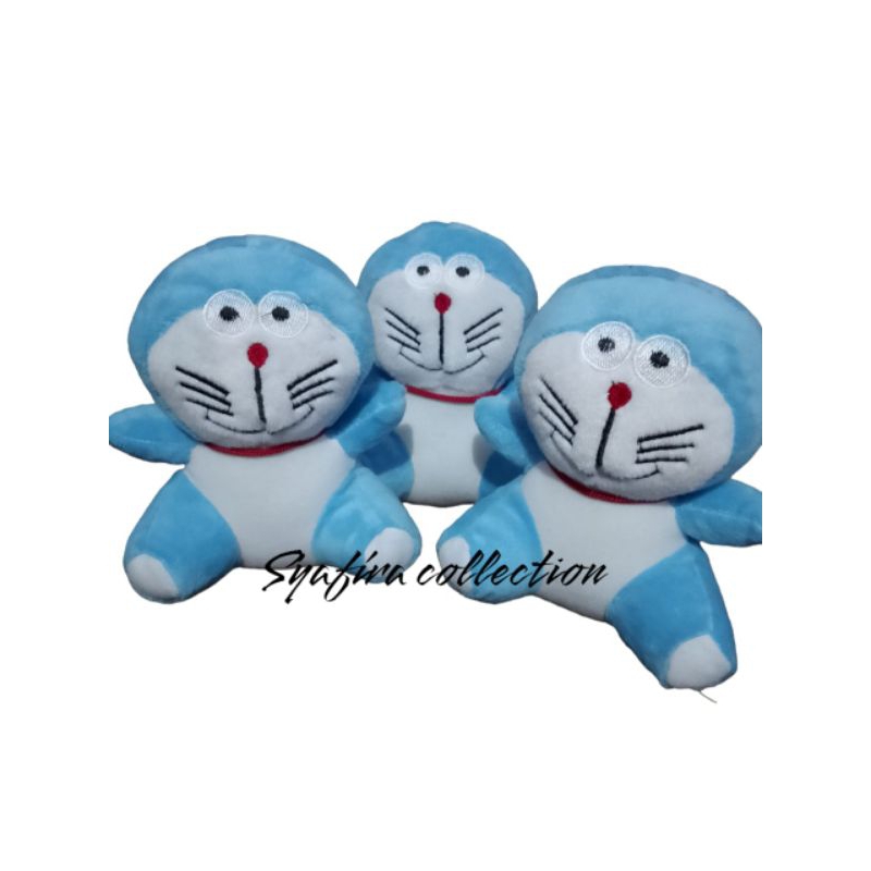 boneka Doraemon mini boneka karakter Doraemon lucu boneka Doraemon size S