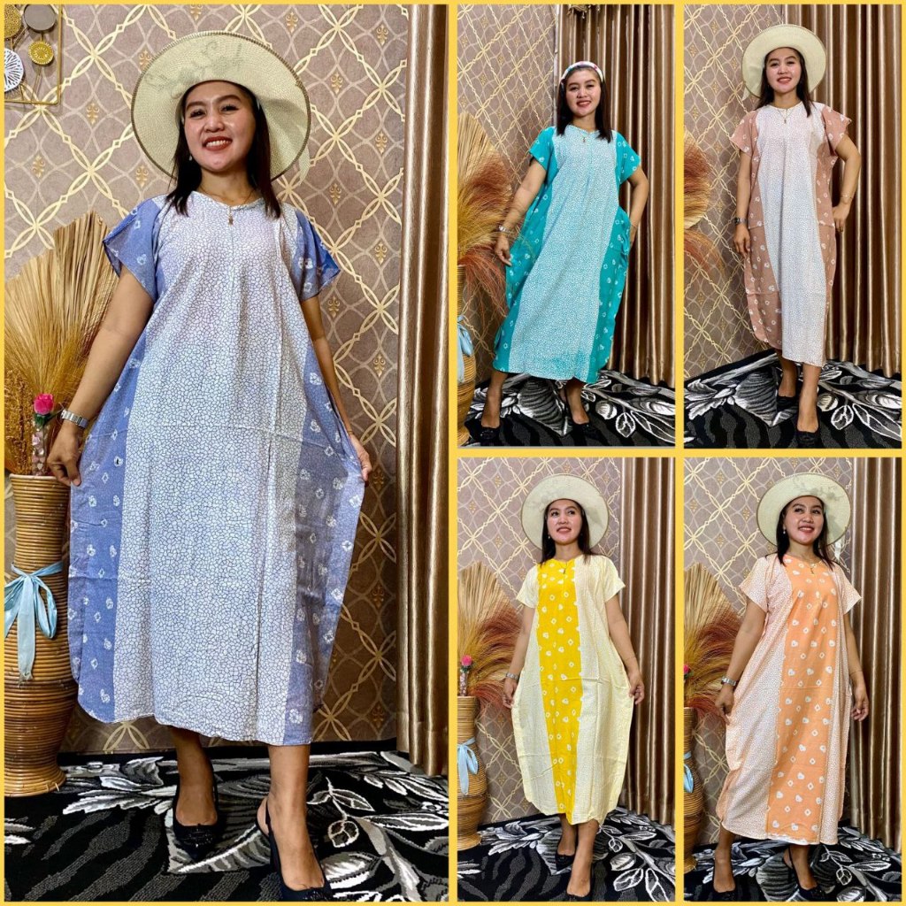 Daster Kalong Kelelawar Rayon Premium Kekinian Jumbo Asli Pekalongan