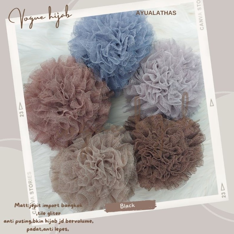 JEPIT CEPOL HIJAB TILe y P2M2