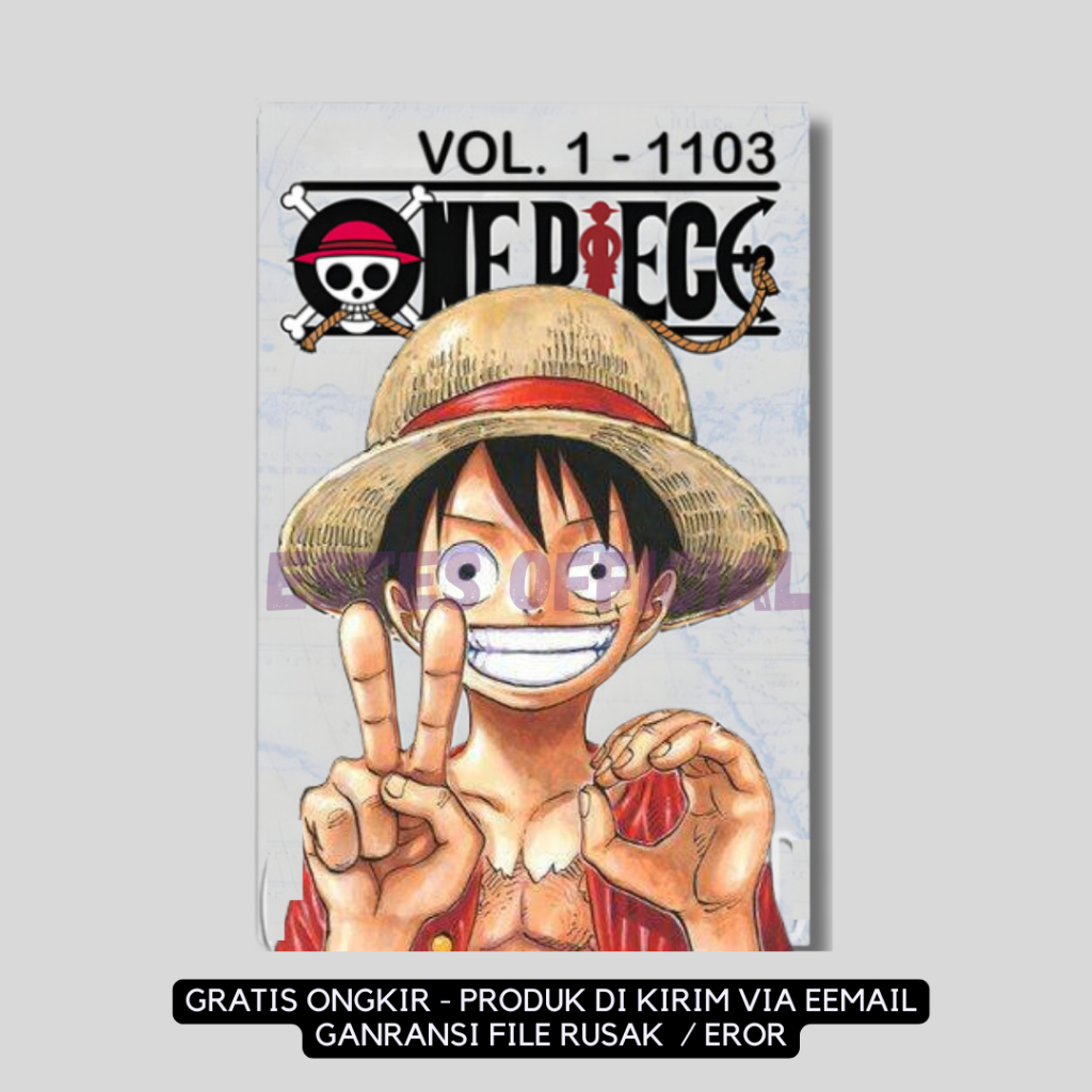 

[ ID3285 ] One Piece : Vol. 1 - 1103 Full Color - Bahasa Indonesia dan Inggris