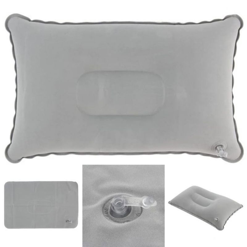 BANTAL ANGIN TIUP INFLATABLE RINGAN BENTUK PERSEGI UNTUK ISTIRAHAT Banjarmasin