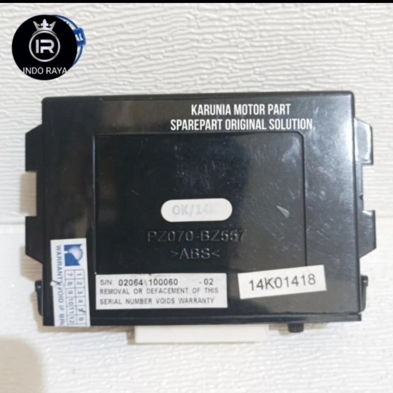 MODUL ECU ALARMAVANZA TYPE G
3011-2015 
PZ070-BZ557 ORIGINAL
