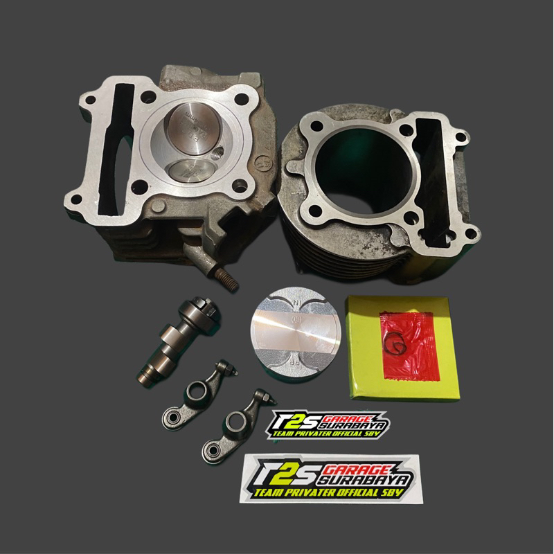 Blokkop Mio 200CC Nol Packing Spek 65-66 Cbr Klep 34/29-34/28