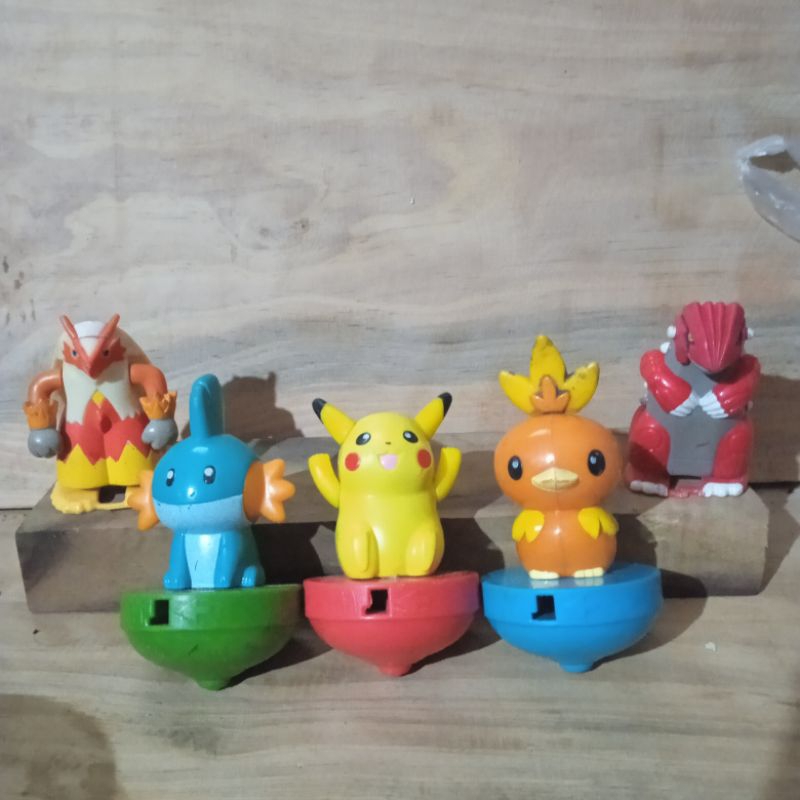 happy meal toys pokemon nintendo 2003 set