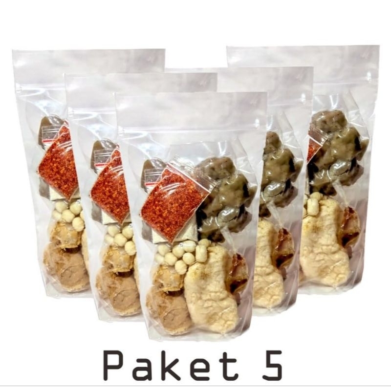 

Baso aci tulang rangu ( paket 5 bungkus)