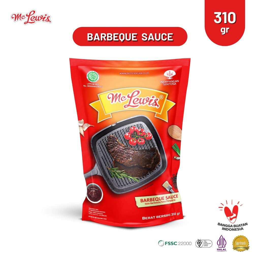 

MC LEWIS BARBEQUE SAUCE 310GR