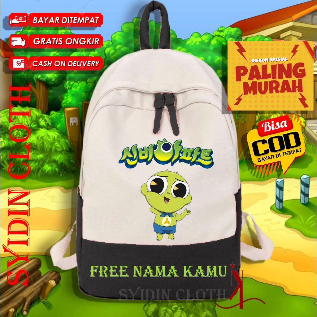 Tas Anak Sekolah / Tas Anak Shinbi / Shinbi Tas Anak / Shinbi's House Tas / Tas Anak Shinbi's House