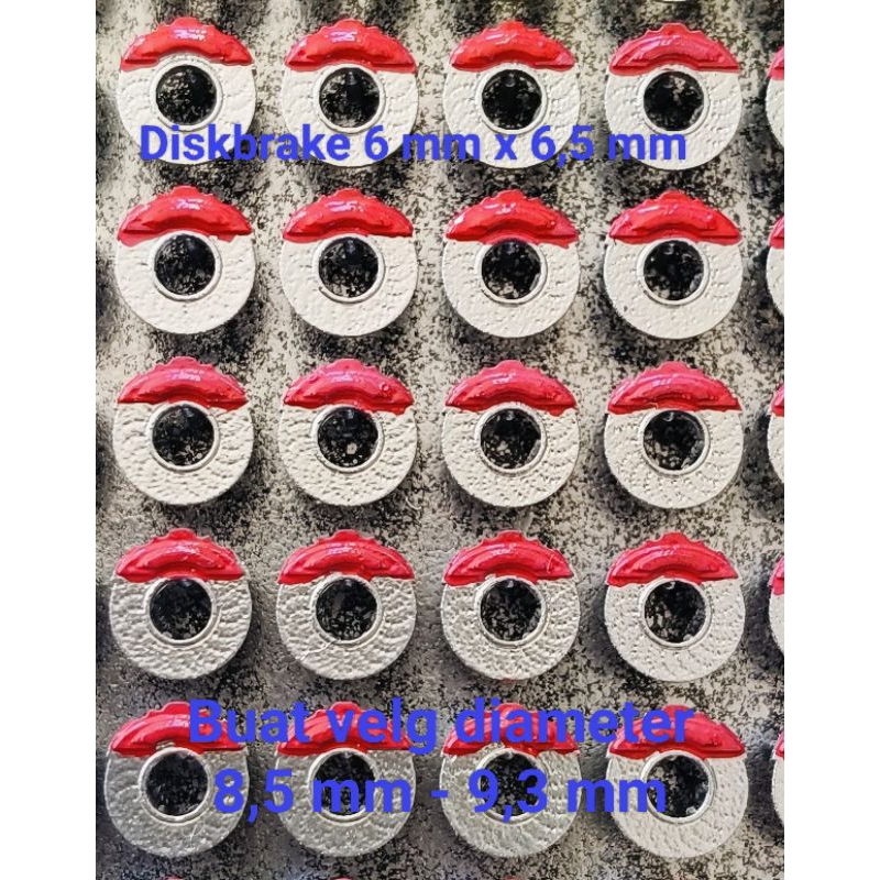 DIY part ban discbrake untuk diecast skala 1:64