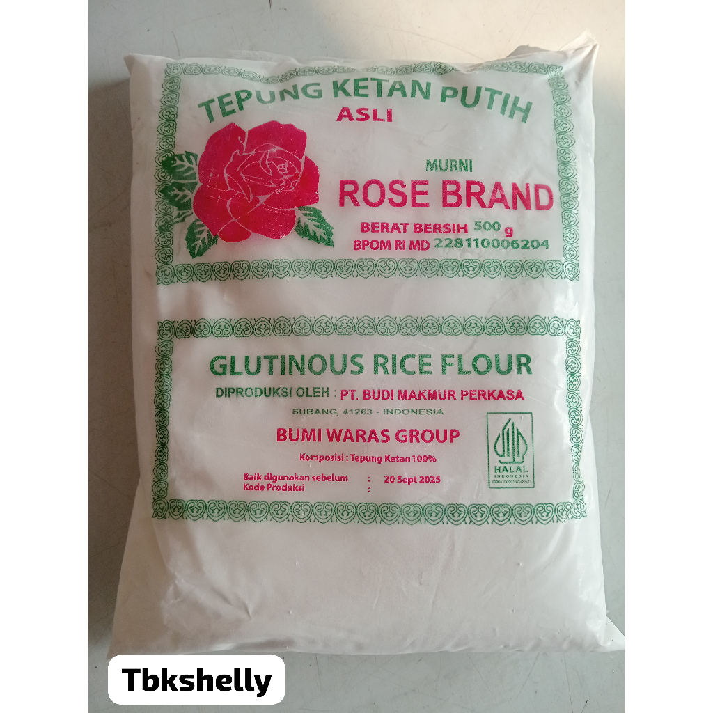 

Tepung Ketan Roseband 500gr