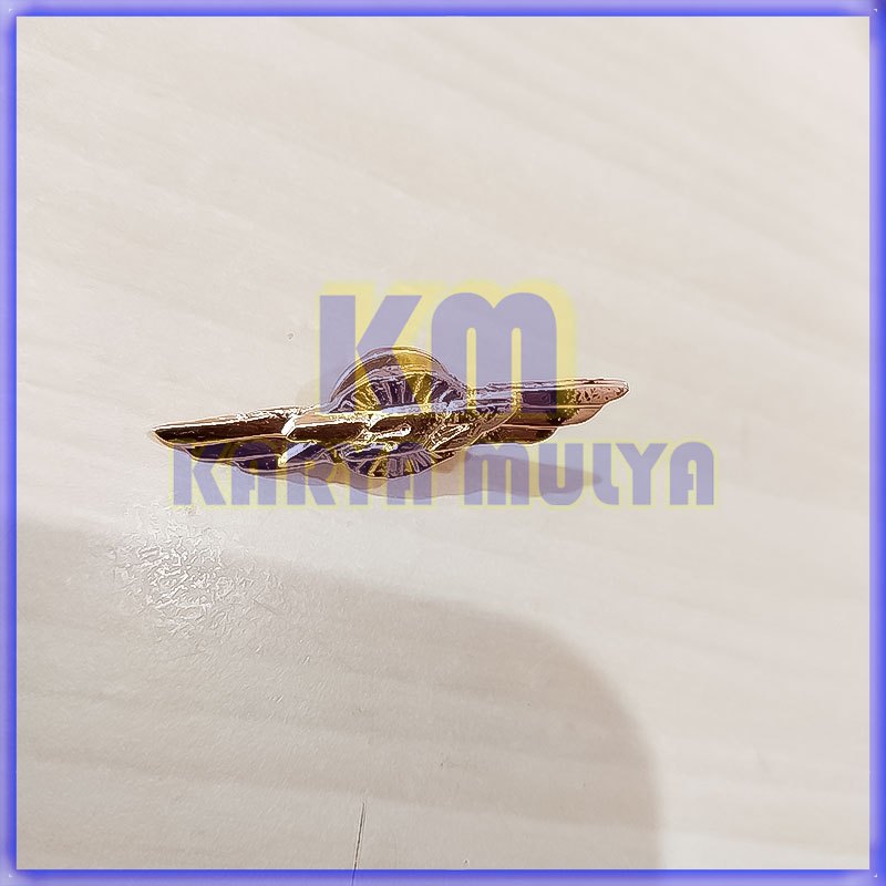 Pin Lapel Pesawat Pin Boeing 737 Atribut Pilot Pin Boeing 737 Murah - Karya Mulya