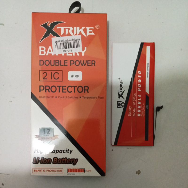 BATERAI XTRIKE IPHONE 6 PLUS