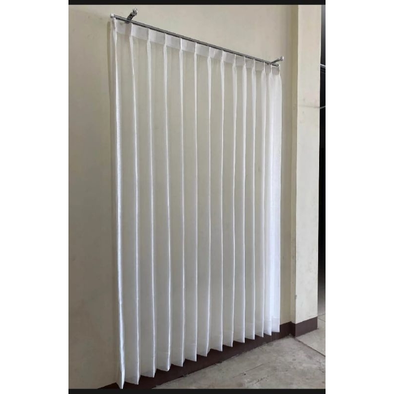 Vitrase gorden tirai jendela minimalis dalaman gorden bonus kaitan