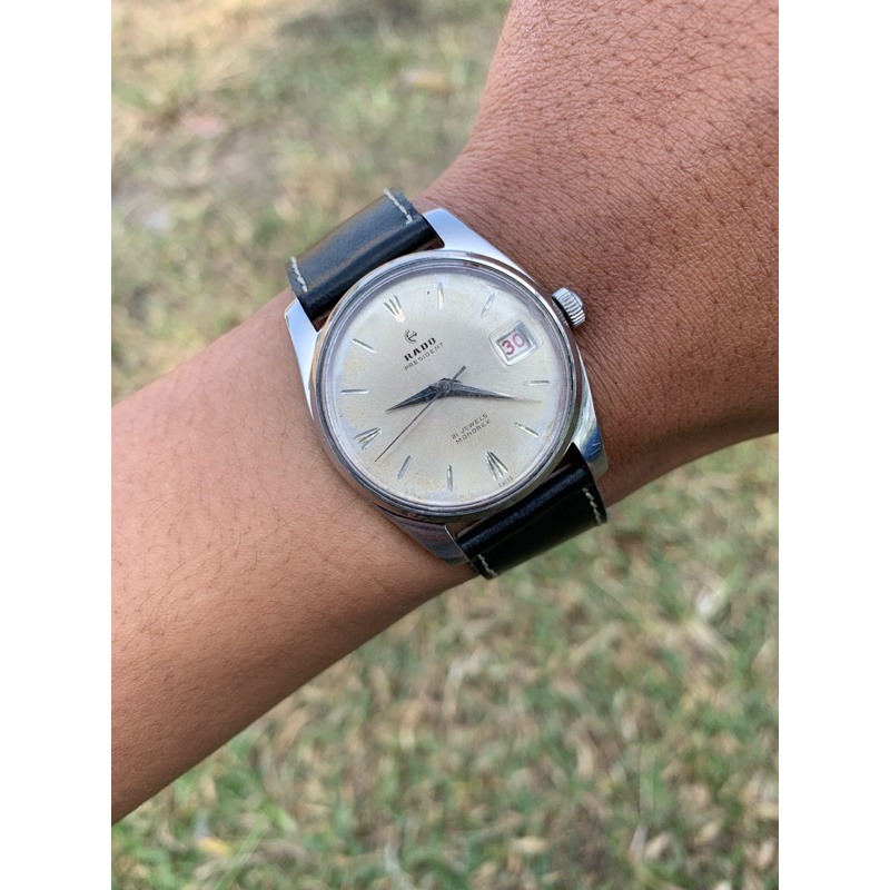 MURAH JAM TANGAN VINTAGE RADO PRESIDENT DATE JUST ORIGINAL