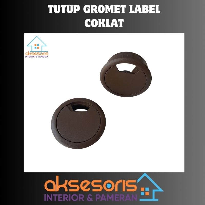 

Tutup Gromet Kabel - Coklat