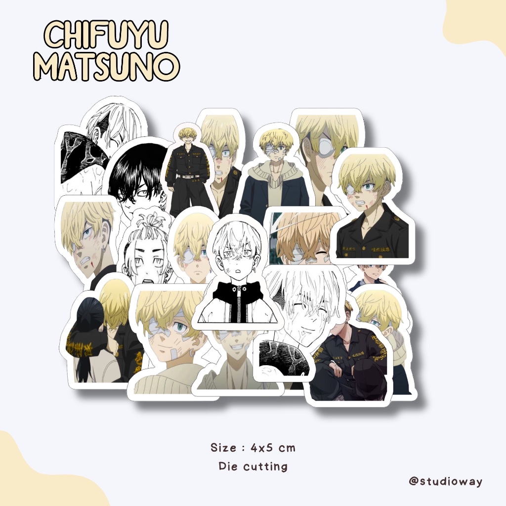 STICKER TOKYO REVENGERS CHIFUYU MATSUNO