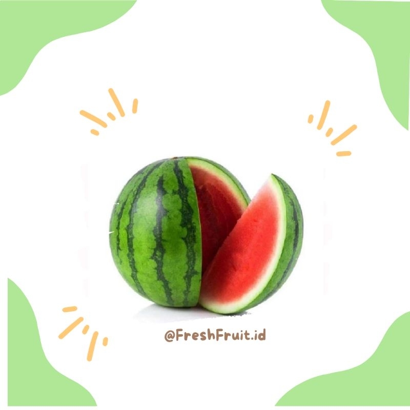 

Semangka Merah Fresh | Semangka Manis(Khusus Sameday/instant) |FreshFruits.id