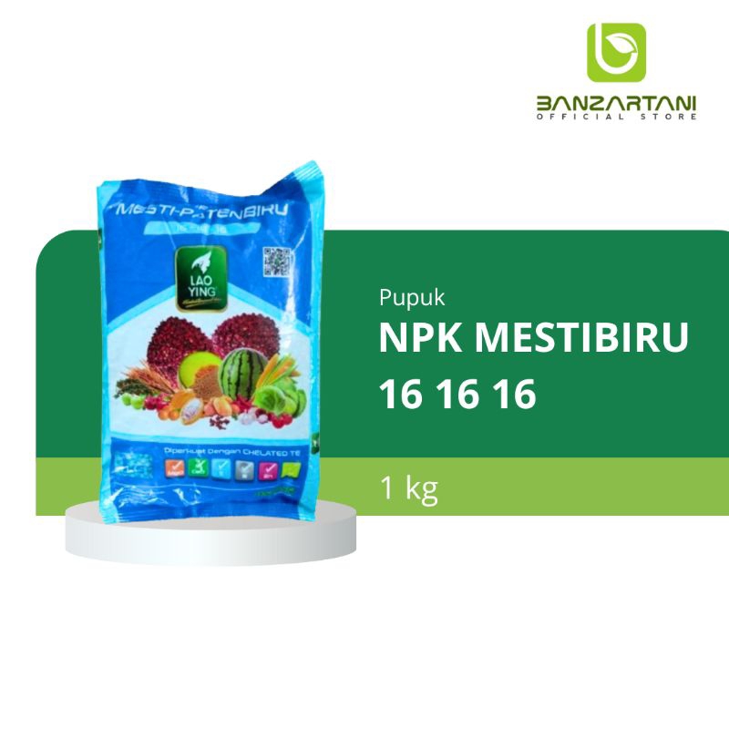 Banzartani - Pupuk NPK Mesti-Patenbiru Laoying 16 16 16 1kg
