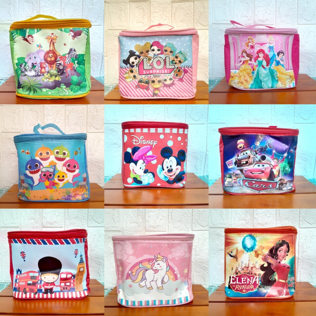 

Kubus Tas Bekal Bingkisan Lebaran Idul Fitri Anak Souvenir Ulang Tahun Goodie Bag Ultah Print UV