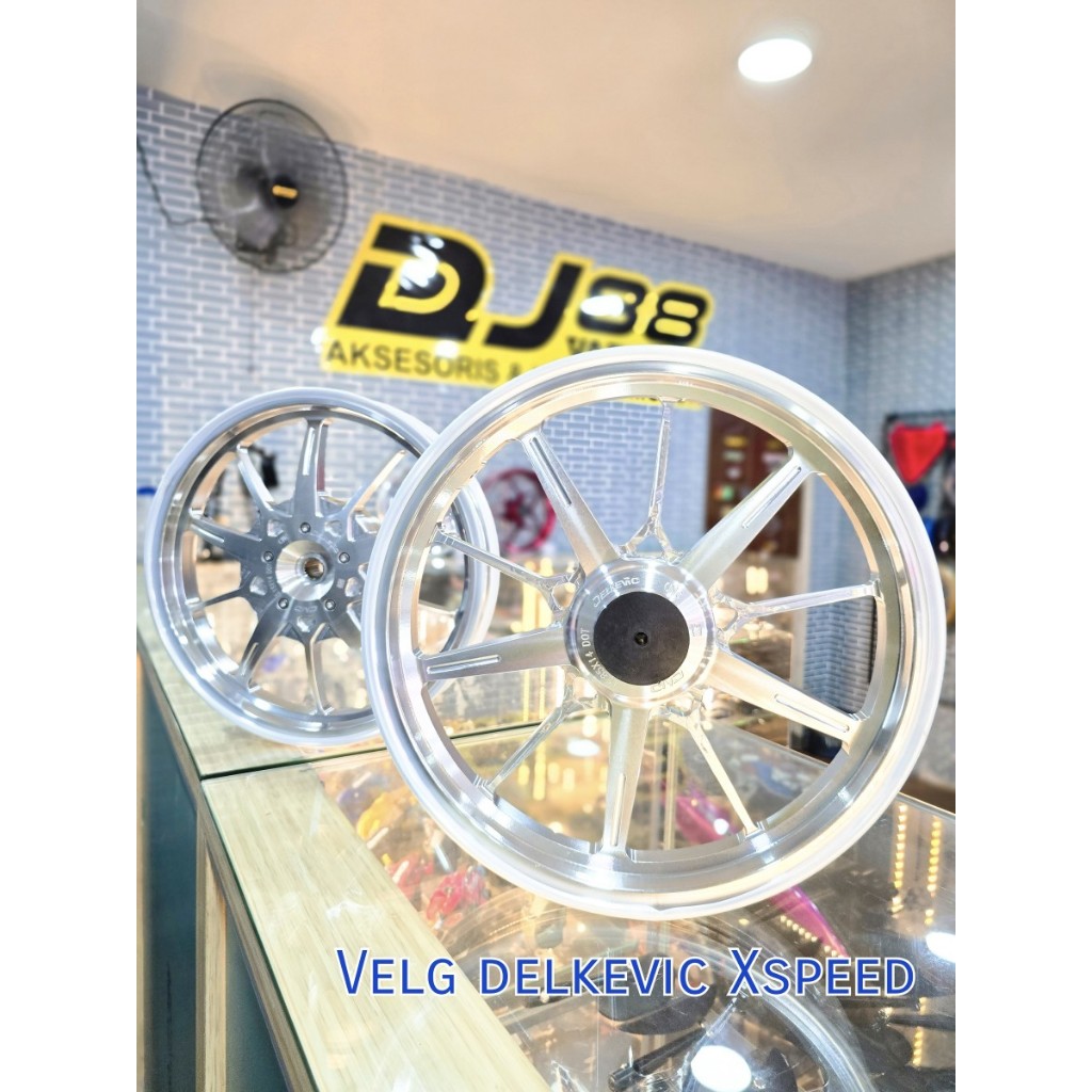 Velg delkevic X speed vario125 vario 150 depan belakang set ring 14