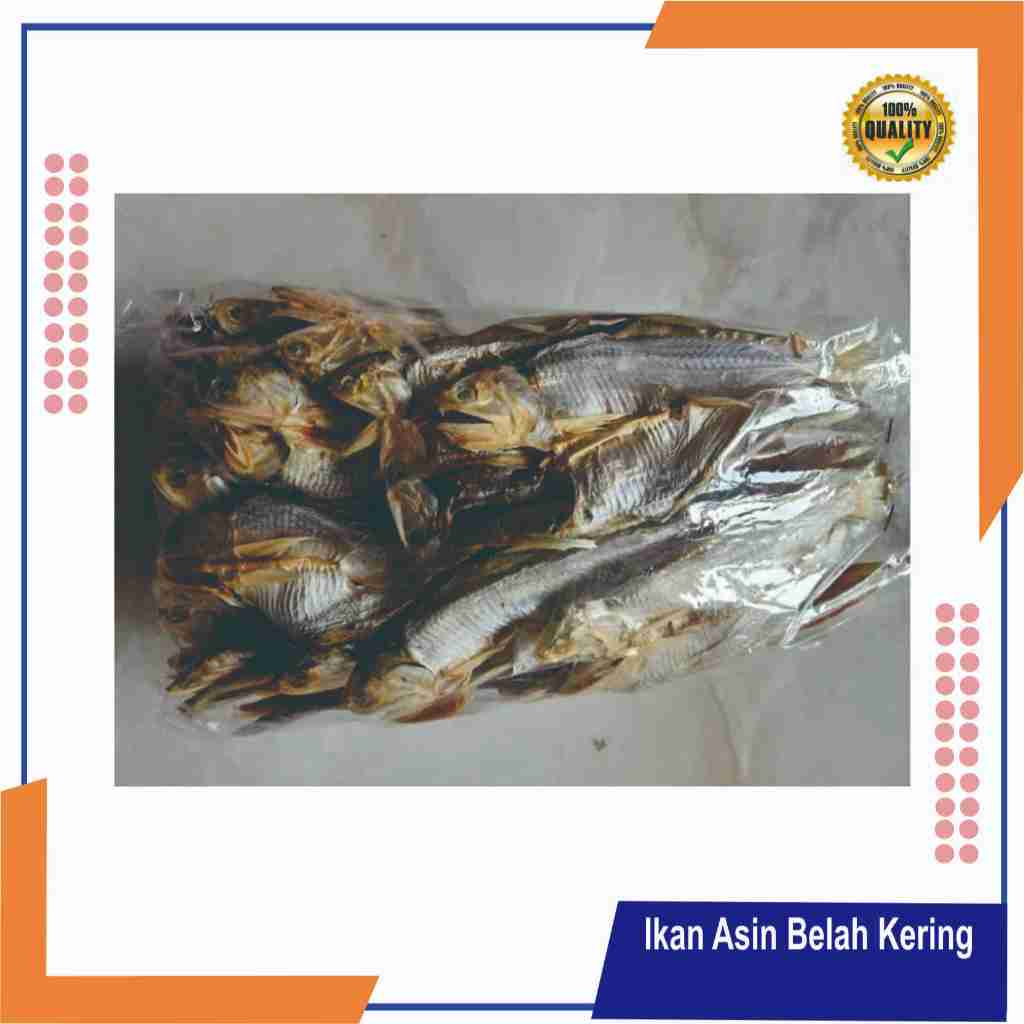 

Ikan Asin Belah Kering / Gereh belah Gurih Kemasan 250 gram ( Khas Weru Lamongan )