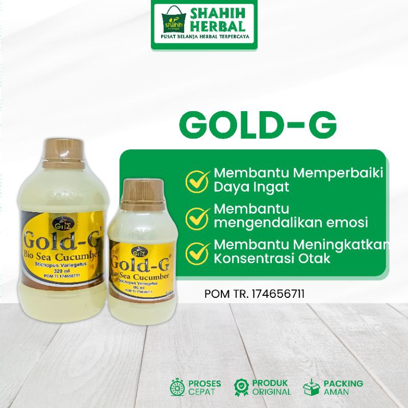 Gold-G Cucumber Obat Pascaoperasi