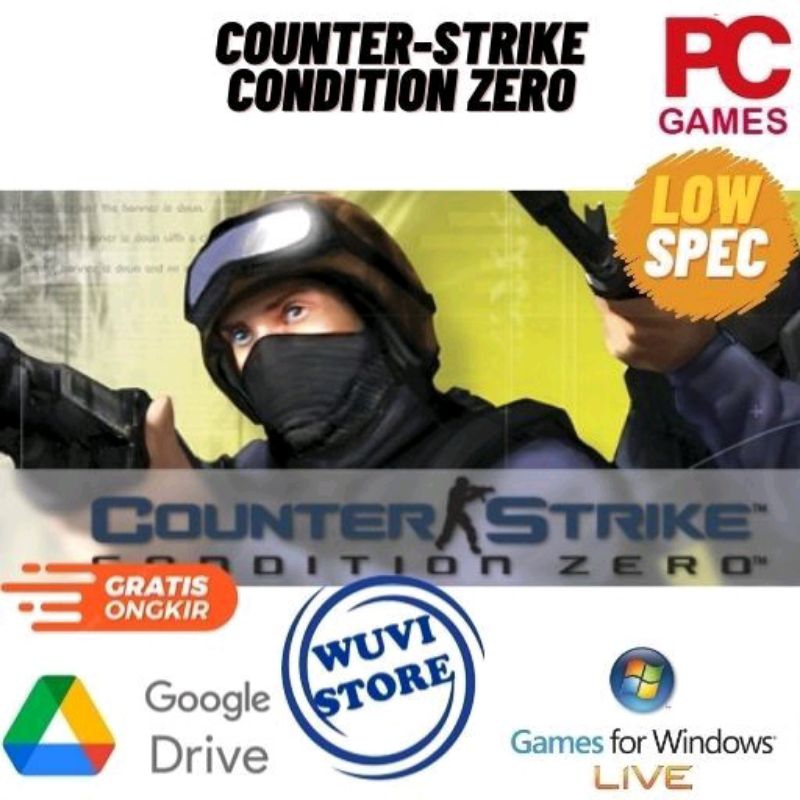 0Game PC Counter-Strike Condition Zero | GAME PC Ringan Full Version | GAME LAPTOP Offline