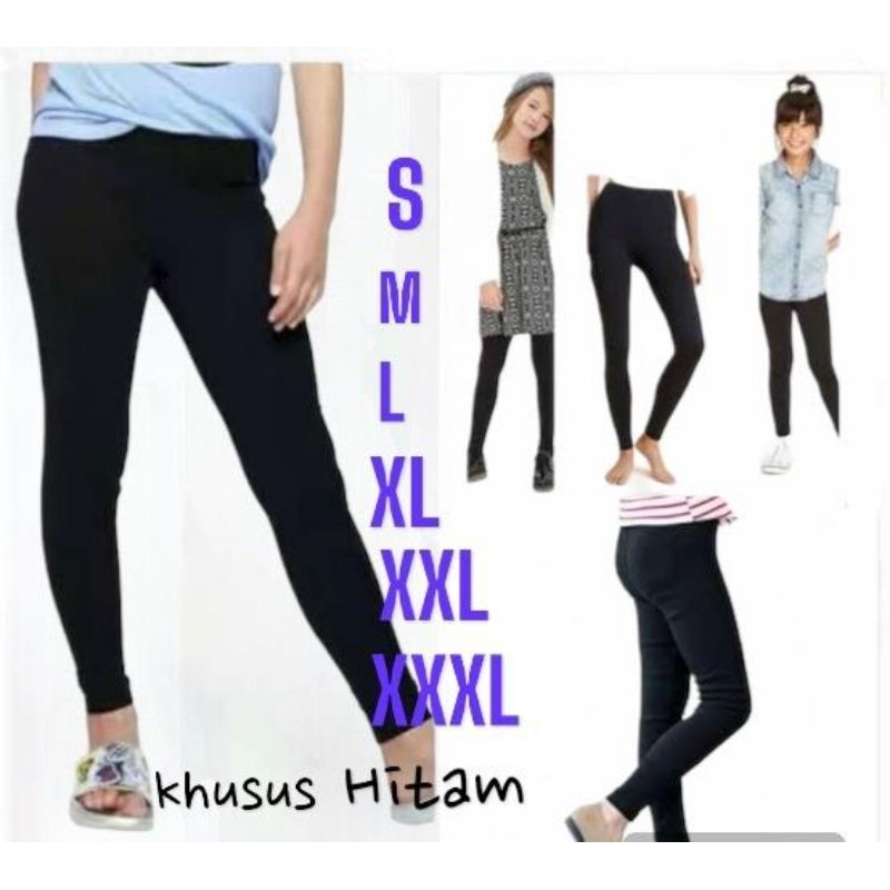 LEGGING ANAK WARNA HITAM /LEGGING ANAK PEREMPUAN/LEGGING ANAK IMPORT