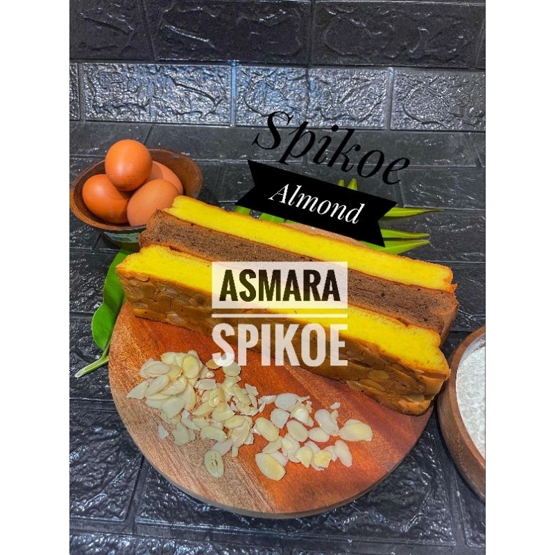 

Spikoe kue surabaya lapis ALMOND enak