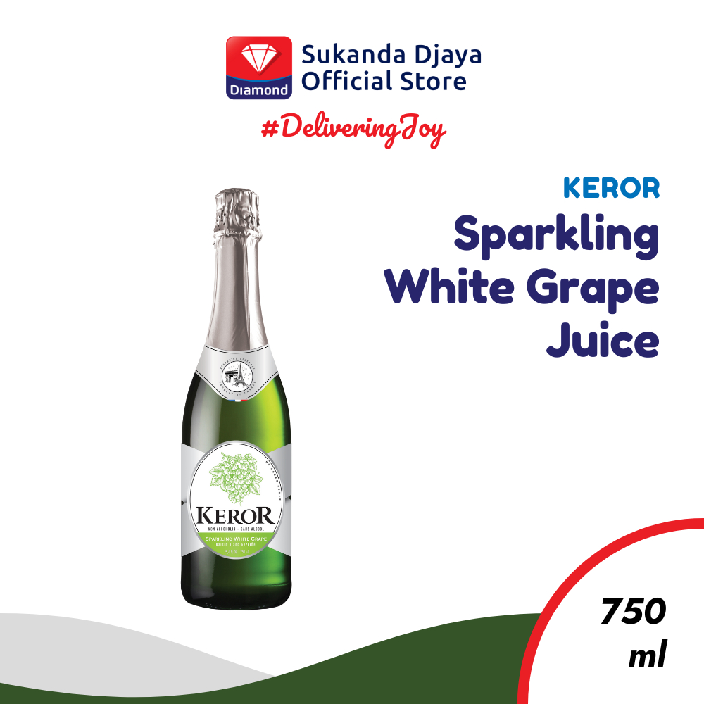 Keror Sparkling White Grape Juice 750 Ml